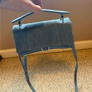 Stylish Blue Denim Women's Bag